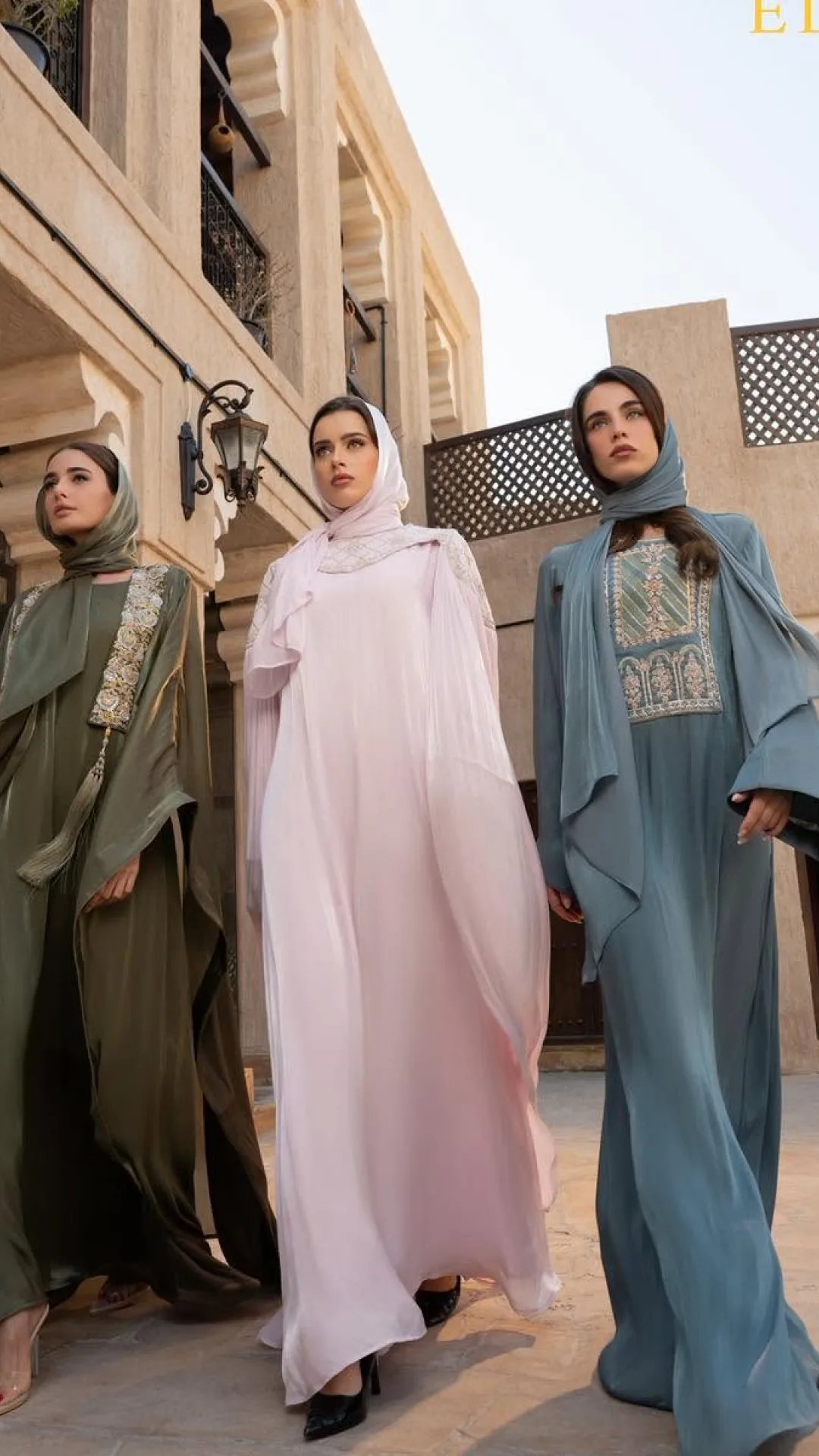 Dune Open-Front Abaya